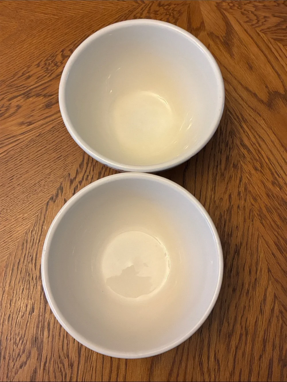 Snowman Holiday Ceramic Bowls - Set of 2